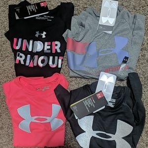 Girls XS short sleeve Under Armour
